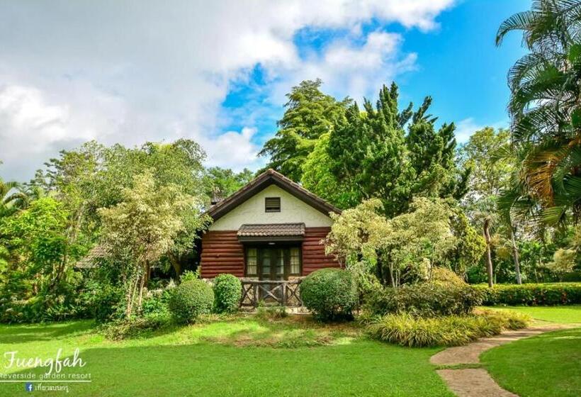 اتاق استاندارد با چشم‌انداز باغ, Fuengfah Riverside Gardens Resort