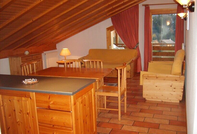 Апартаменты Семейные 1 Спальня, Castel Club Leysin Parc Resort