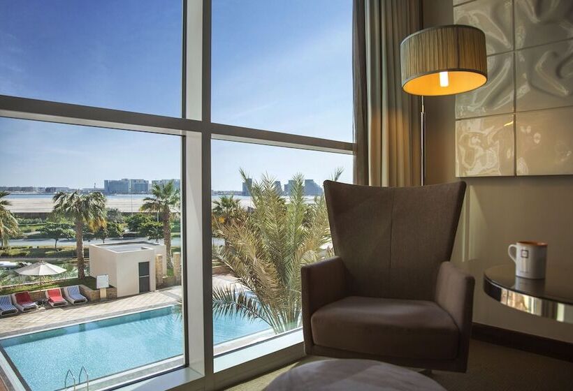 Quarto standart cama de casal, Centro Yas Island By Rotana