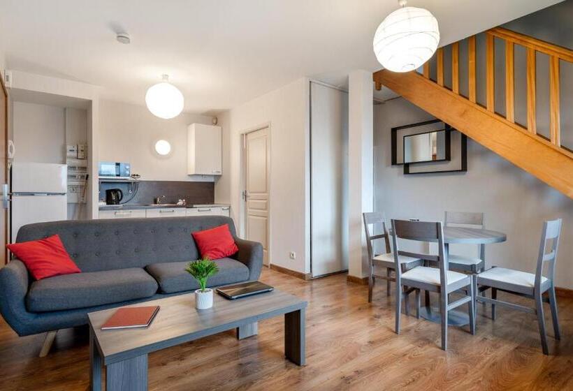 ２ベッドルームアパートメント, City Residence Nantes Beaujoire