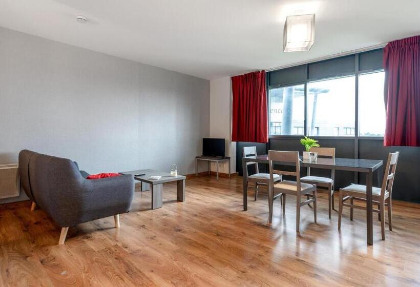 ２ベッドルームアパートメント, City Residence Nantes Beaujoire