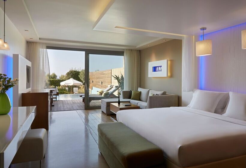 جناح مزود بحمام سباحة, Elite Suites By Rhodes Bay