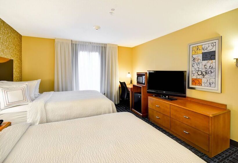 اتاق استاندارد با 2 تخت دوبل, Fairfield Inn & Suites Tampa Fairgrounds/casino