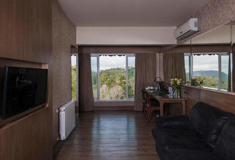 סוויטה עם ג'קוזי, Villa Bella Hotel & Spa Gramado