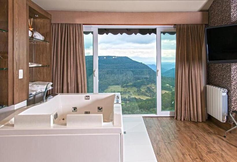 חדר דלוקס עם מיטת קינג, Villa Bella Hotel & Spa Gramado