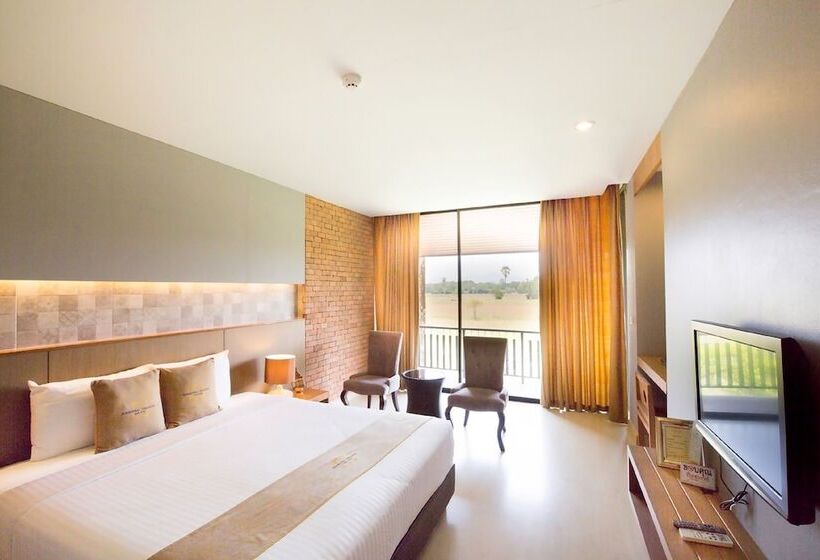 Quarto deluxe, Sukhothai Treasure Resort & Spa