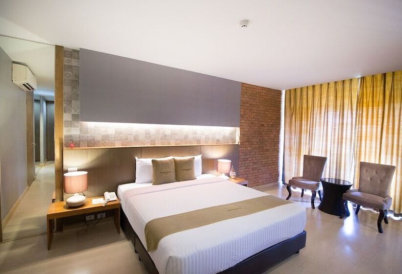 Quarto deluxe, Sukhothai Treasure Resort & Spa