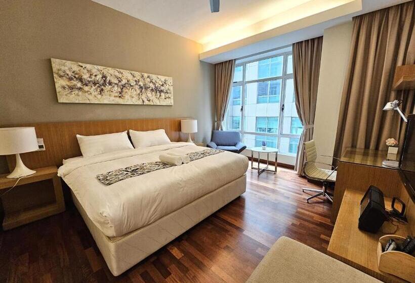 استودیو استاندارد با تخت کینگ, Cormar Suites Serviced Apartment