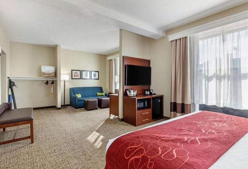 Suite Adapted for people with reduced mobility, Comfort Suites Nashville