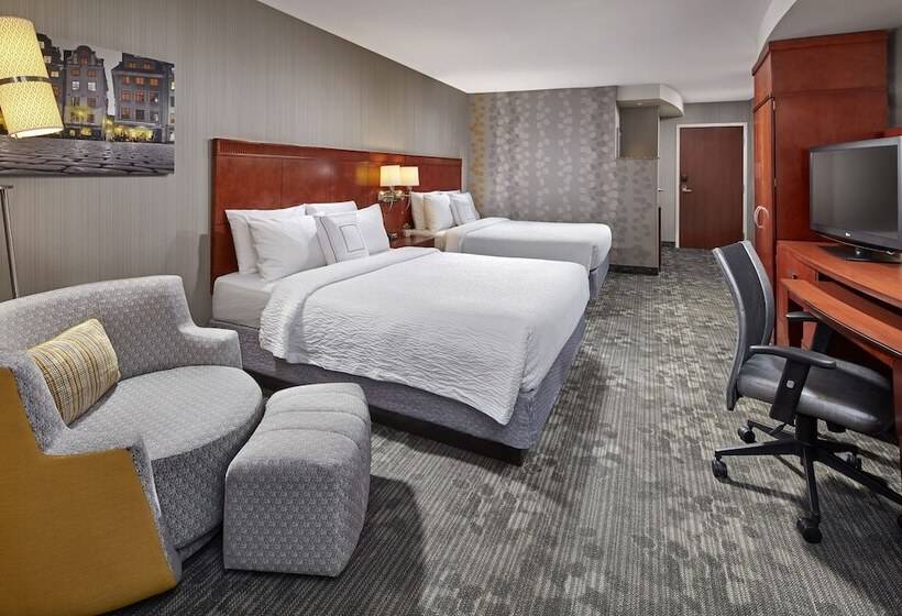 اتاق استاندارد با 2 تخت دوبل, Courtyard By Marriott Anaheim Resort/convention Center