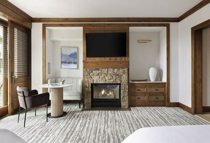 带2个双人床的标准工作室, Four Seasons Resort Jackson Hole