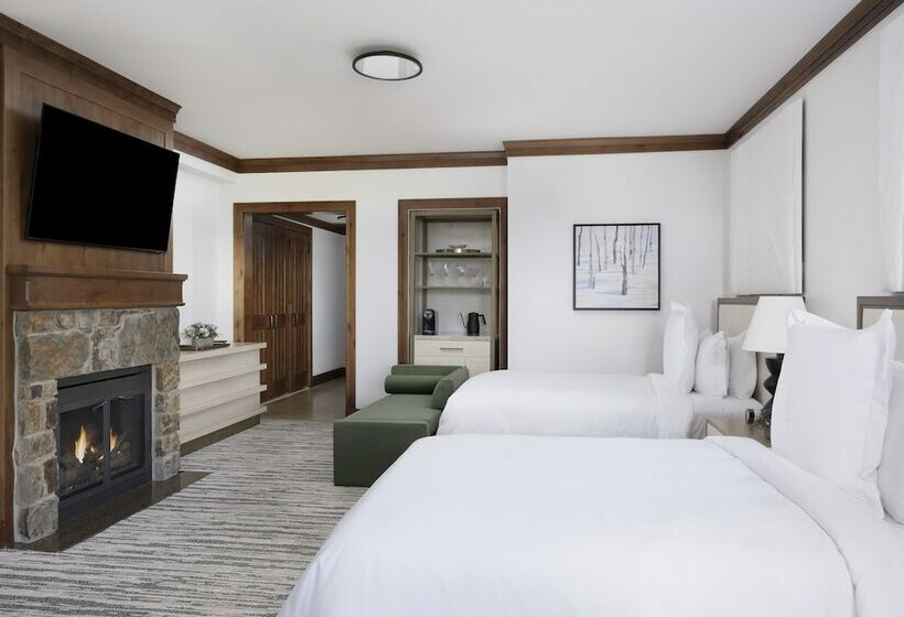 带2个双人床的标准工作室, Four Seasons Resort Jackson Hole