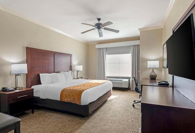 اتاق استاندارد با تخت بزرگ برای معلولان, Comfort Inn & Suites Fort Worth  Fossil Creek