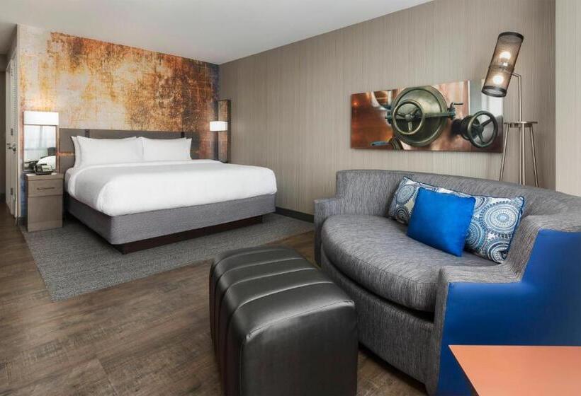 Quarto Executivo Cama King, Courtyard Austin Downtown/convention Center