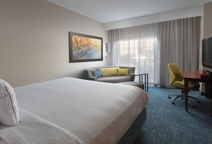 اتاق استاندارد با تخت دوبل و چشم‌انداز, Courtyard By Marriott San Antonio Riverwalk