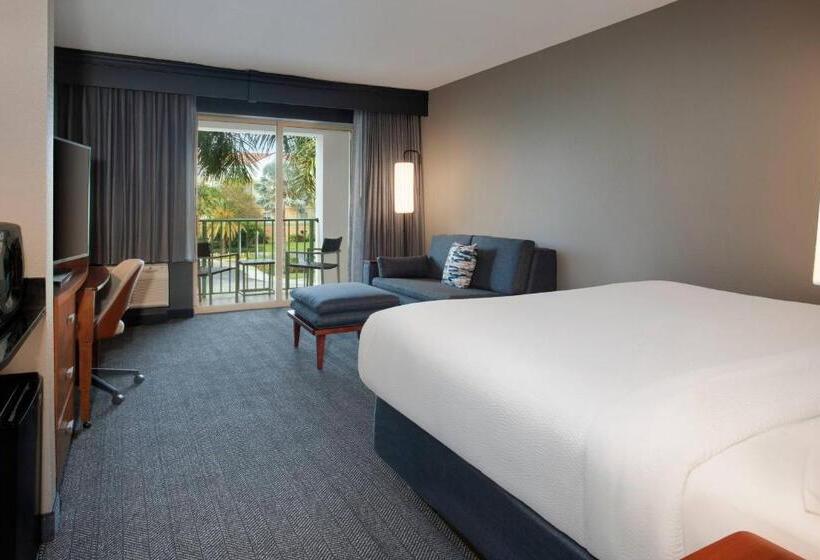 اتاق استاندارد با تخت بزرگ, Courtyard Fort Lauderdale Sw Miramar
