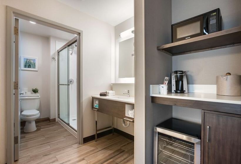 اتاق استاندارد با تخت بزرگ, Hampton Inn Princeton