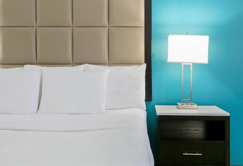 Standaardkamer met Kingsize Bed Aangepast voor Gehandicapten, La Quinta Inn & Suites By Wyndham Paris