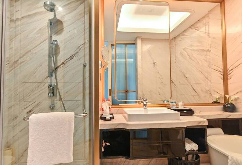 اتاق لوکس با چشم‌انداز شهر, Wyndham Qingdao