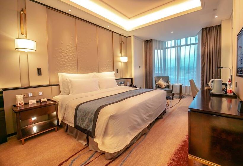 اتاق لوکس با چشم‌انداز شهر, Wyndham Qingdao