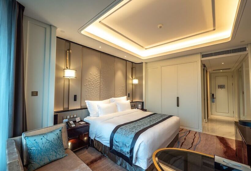 اتاق لوکس با چشم‌انداز شهر, Wyndham Qingdao