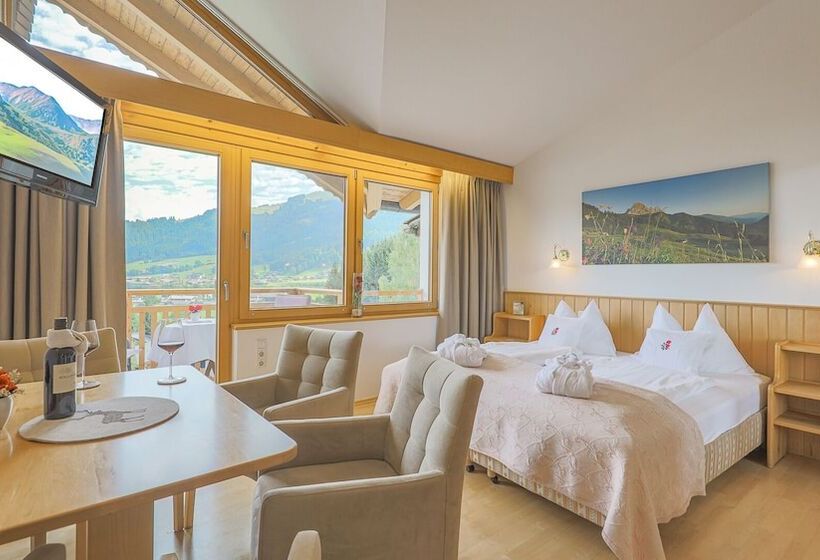 آپارتمان لوکس 1 خوابه, Gartenhotel Rosenhof Bei Kitzbühel