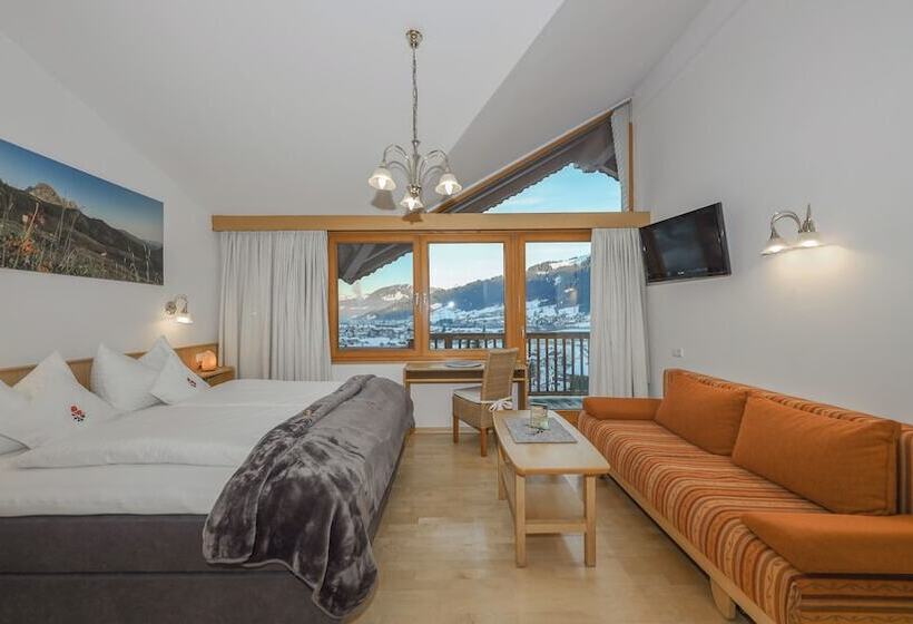 آپارتمان لوکس 1 خوابه, Gartenhotel Rosenhof Bei Kitzbühel