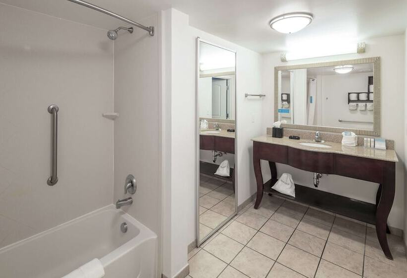 Suite Adapted for people with reduced mobility, Hampton Inn & Suites Panama City Beach Pier Park Area