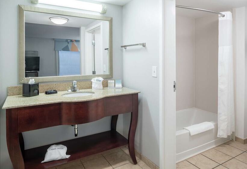 Suite Adapted for people with reduced mobility, Hampton Inn & Suites Panama City Beach Pier Park Area