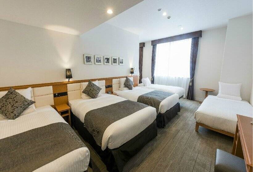 Deluxe Triple Room, Mystays Sapporo Aspen