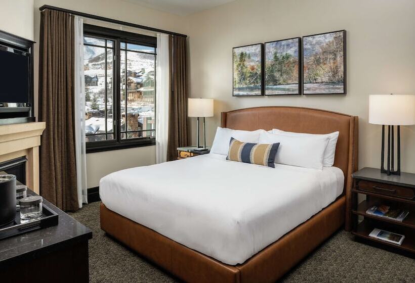 带大床的套房, Waldorf Astoria Park City