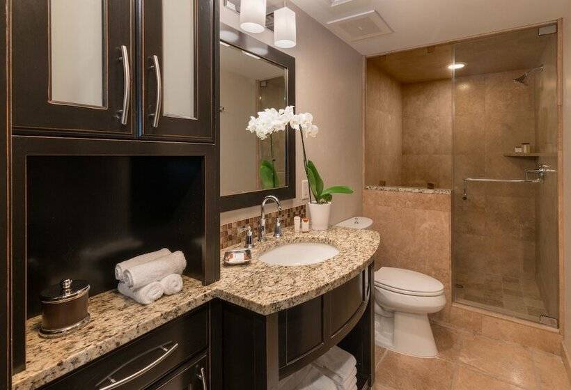 带大床的套房, Waldorf Astoria Park City