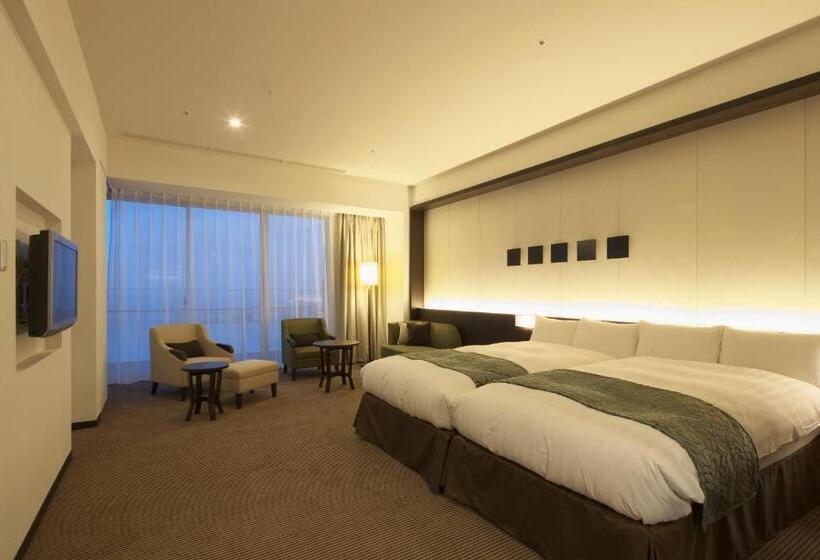 اتاق استاندارد با چشم‌انداز دریا, Spa&hotel Eurasia Maihama