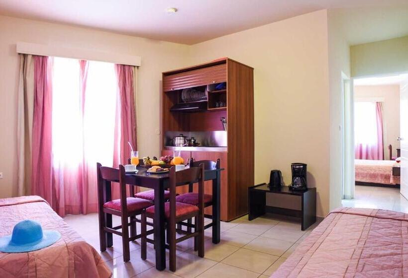آپارتمان 1 خوابه با چشم‌انداز باغ, Eurohotel Theo