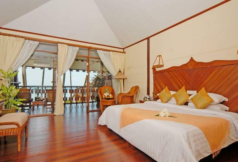 اتاق لوکس با چشم‌انداز دریا, Amazing Ngapali Resort