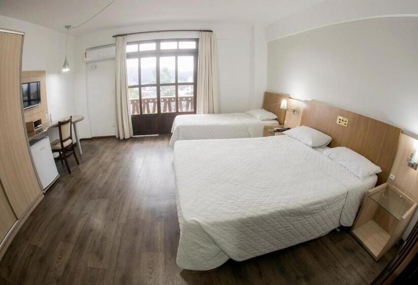 اتاق استاندارد سه نفره, Alven Hotel By Slaviero Hotéis
