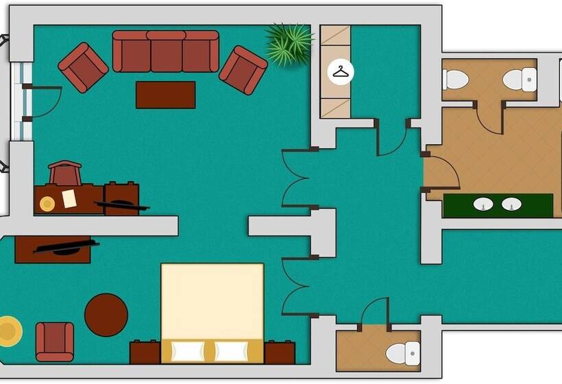デラックススイート, Carlsbad Plaza Medical Spa & Wellness