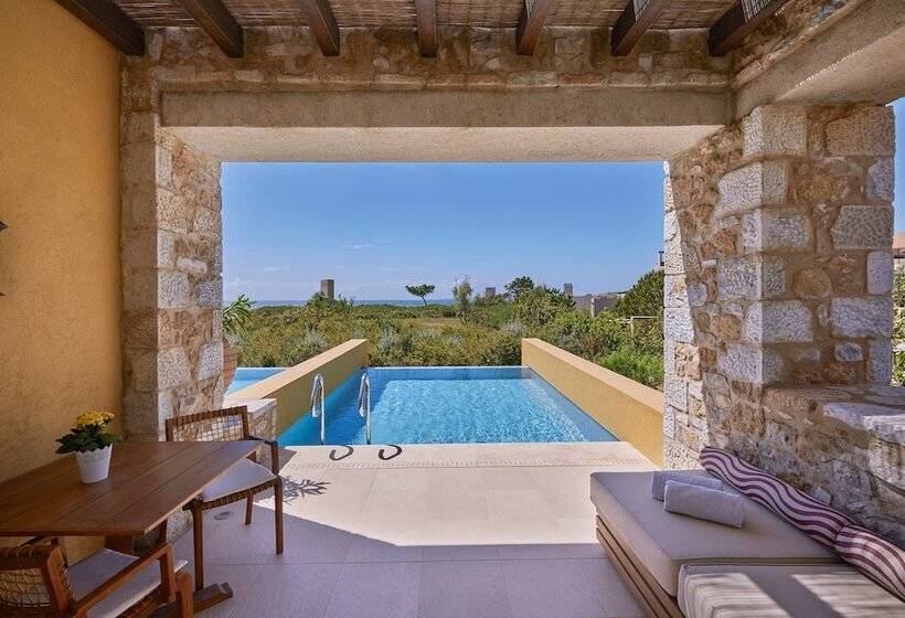 اتاق استاندارد با چشم‌انداز باغ, The Westin Resort Costa Navarino
