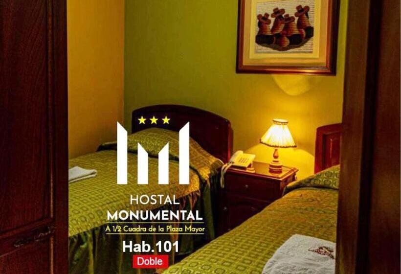 اتاق استاندارد با 2 تخت دوبل, Hostal Monumental A Media Cuadra De La Plaza Mayor