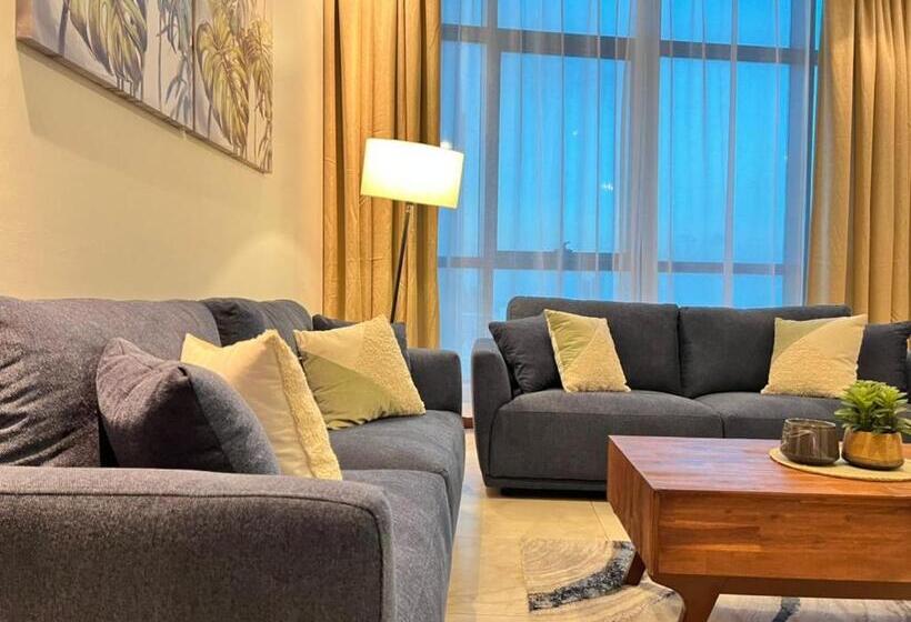 آپارتمان 1 خوابه با چشم‌انداز دریا, Fairview Luxury Apartments