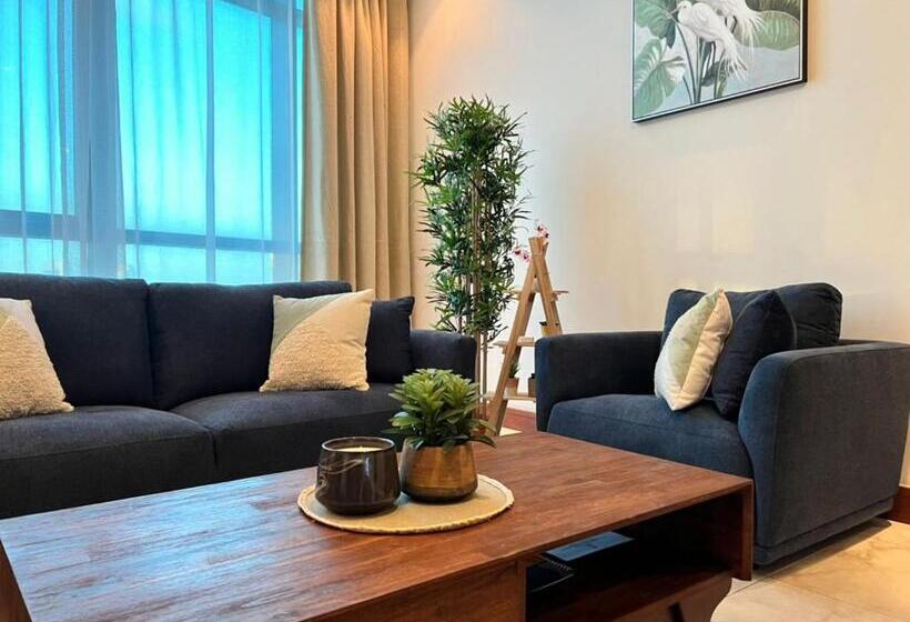 آپارتمان 1 خوابه با چشم‌انداز دریا, Fairview Luxury Apartments