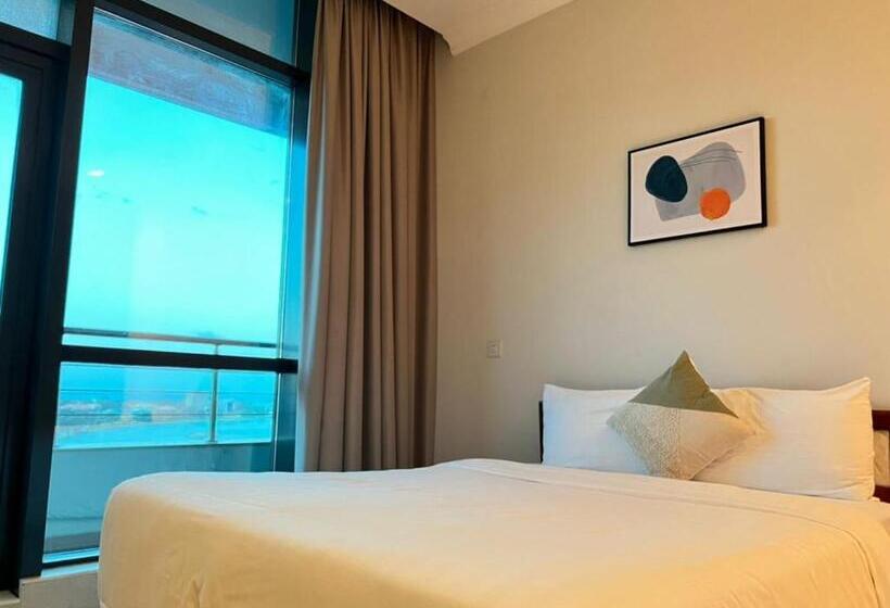 آپارتمان 1 خوابه با چشم‌انداز دریا, Fairview Luxury Apartments