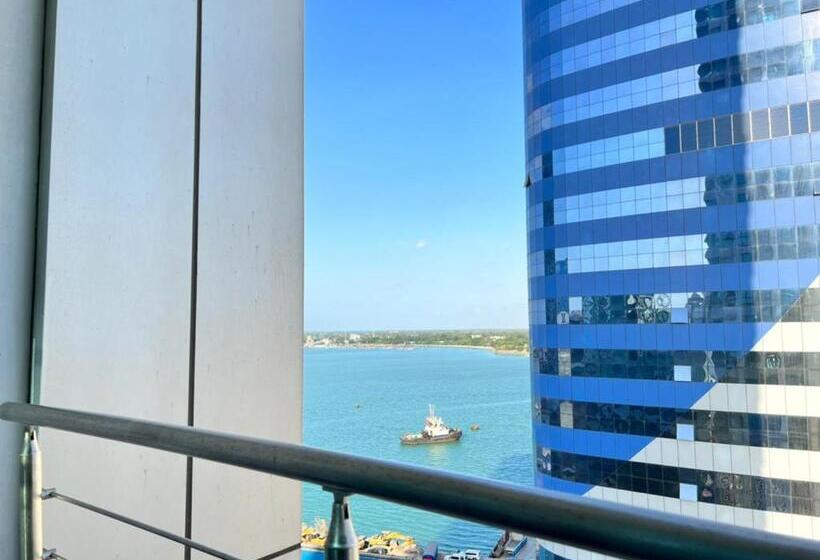 آپارتمان 1 خوابه با چشم‌انداز دریا, Fairview Luxury Apartments