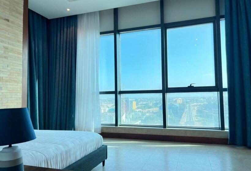 آپارتمان 1 خوابه با چشم‌انداز دریا, Fairview Luxury Apartments