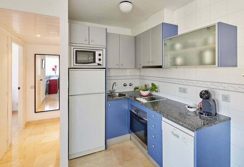 شقة غرفتين نوم مطلة على حمام السباحة, Apartamentos Centremar