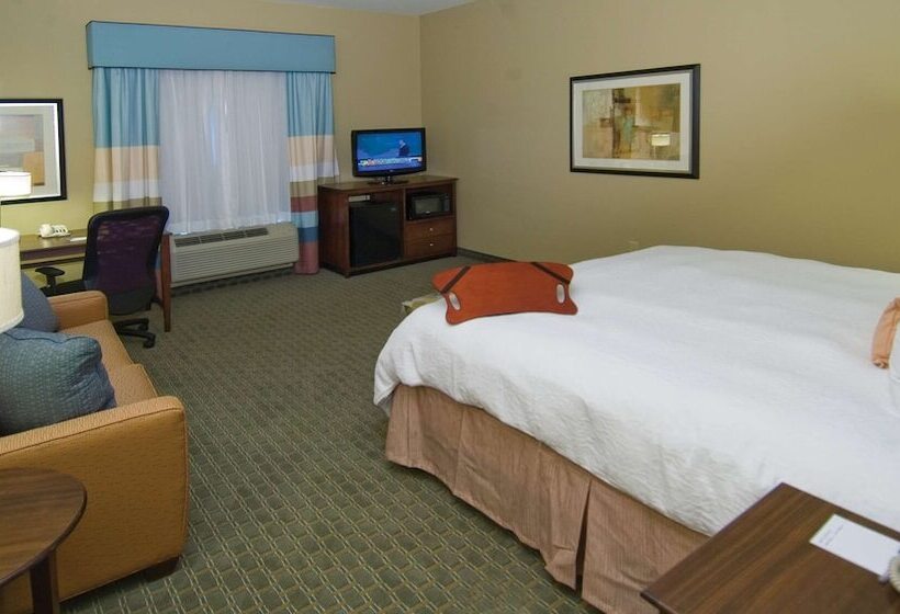 Standard Studio Double Bed, Hampton Inn & Suites Baton Rouge/port Allen