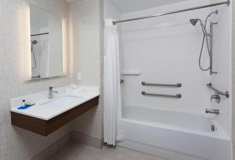 Suite Adapted for people with reduced mobility, Holiday Inn Express  & Suites Dothan North