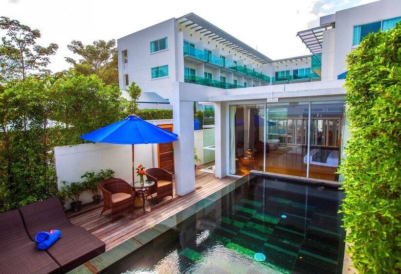ویلای یک اتاق خوابه با استخر شنا, Kc Beach Club & Pool Villas