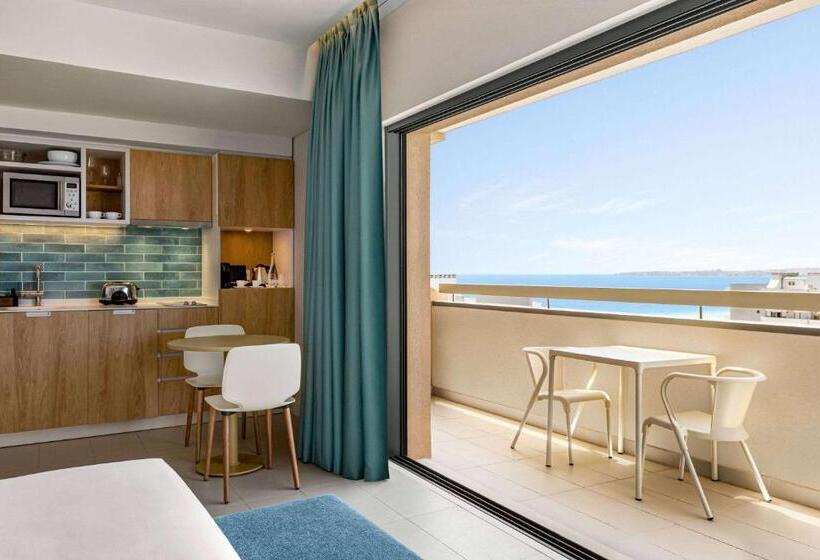 스탠다드 스튜디오 측면 바다 전망, Wyndham Residences Alvor Beach