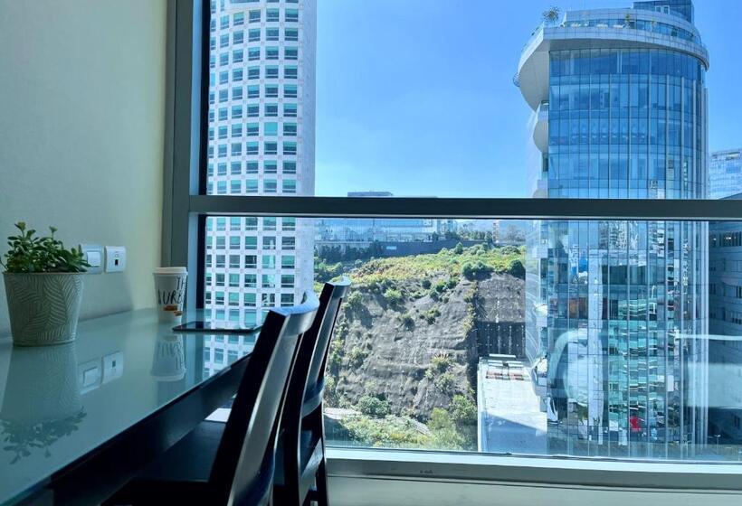 اتاق لوکس با تخت بزرگ, Stadia Suites Mexico City Santa Fe